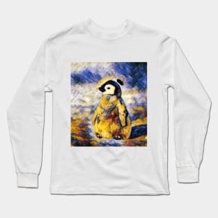 Penguin Painting Long Sleeve T-Shirt